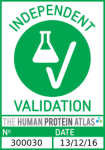 Erfolgreich validiert 'Independent Validation' Siegel