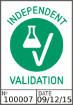 Erfolgreich validiert 'Independent Validation' Siegel