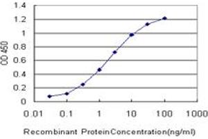 ELISA image for anti-Erythrocyte Membrane Protein Band 4.1 (Elliptocytosis 1, RH-Linked) (EPB41) (AA 116-225) antibody (ABIN560752)