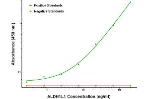 ELISA image for anti-Aldehyde Dehydrogenase 1 Family, Member L1 (ALDH1L1) antibody (ABIN2715907) (ALDH1L1 Antikörper)