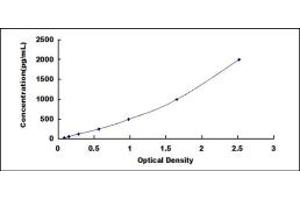 Typical standard curve (CER1 ELISA Kit)