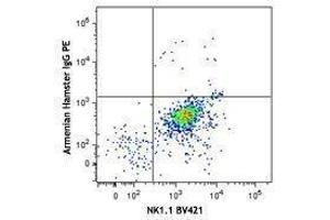 Flow Cytometry (FACS) image for anti-Zinc Finger and BTB Domain Containing 16 (ZBTB16) antibody (PE) (ABIN2662834) (ZBTB16 Antikörper  (PE))