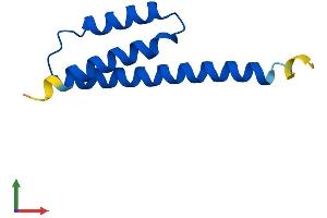 Protein Structure (PS) image for LYR Motif Containing 5 (LYRM5) (AA 1-90) protein (His tag) (ABIN7549215)