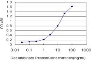 Detection limit for recombinant GST tagged MCCC1 is approximately 0.