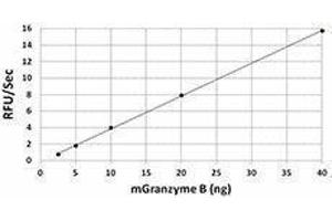 ELISA image for Granzyme B (GZMB) (AA 17-247) (Active) protein (ABIN2666523) (GZMB Protein (AA 17-247))