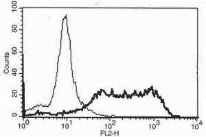 Flow Cytometry (FACS) image for anti-Tumor Necrosis Factor Receptor Superfamily, Member 13B (TNFRSF13B) antibody (ABIN187592) (TACI Antikörper)