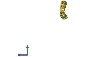 AlphaFold protein structure predicition of Human Recombinant FAM25A Protein, UniprotID B3EWG3