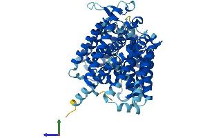 Protein Structure (PS) image for Hedgehog Acyltransferase-Like (HHATL) (AA 1-504) protein (His tag) (ABIN7548306)