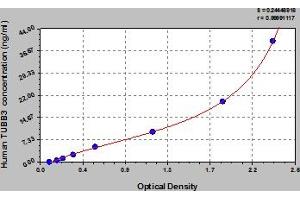 Typical Standard Curve (TUBB3 ELISA Kit)