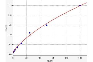 Typical standard curve (ATP5J ELISA Kit)