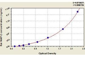 Typical Standard Curve (MAP2 ELISA Kit)