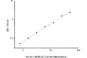Typical standard curve