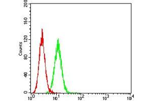 Flow Cytometry (FACS) image for anti-Cholinergic Receptor, Nicotinic, alpha 10 (CHRNA10) (AA 25-237) antibody (ABIN5611322)