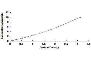 Typical Standard Curve (MT-ND1 ELISA Kit)