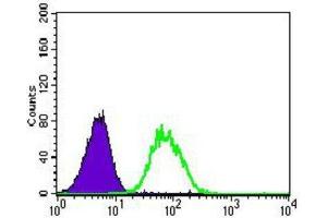 Flow Cytometry (FACS) image for anti-Nestin (NES) (AA 419-588) antibody (ABIN1846028)