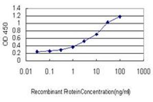 ELISA image for anti-VEGF Receptor 2 (VEGFR2) (AA 31-130) antibody (ABIN517318)