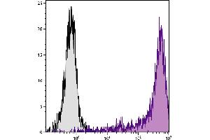 Human peripheral blood monocytes were stained with Mouse Anti-Human CD14-PE/CY5. (CD14 Antikörper  (SPRD))