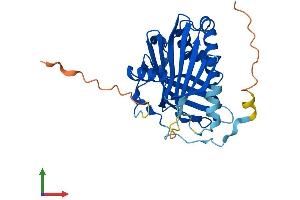 AlphaFold protein structure predicition of Mouse Recombinant Stard10 Protein, UniprotID Q9JMD3