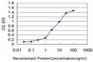 Detection limit for recombinant GST tagged KIAA2002 is approximately 0. (PEAK1 Antikörper  (AA 1151-1250))