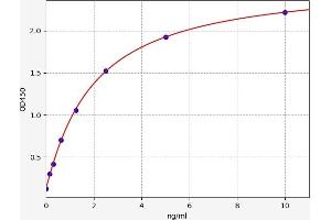 Typical standard curve (OGG1 ELISA Kit)