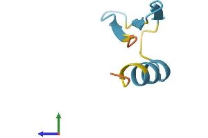 AlphaFold protein structure predicition of Human Recombinant KTN1-AS1 Protein, UniprotID Q86SY8