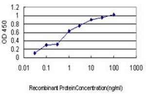 Detection limit for recombinant GST tagged TOMM34 is approximately 0.