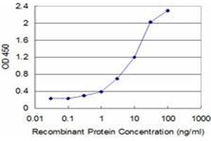 ELISA image for anti-Interferon gamma Receptor 2 (Interferon gamma Transducer 1) (IFNGR2) (AA 28-127) antibody (ABIN516931)