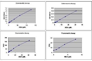 MDA Standard Curve. (OxiSelect™ TBARS Assay Kit (MDA Quantitation))