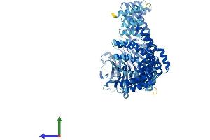 Protein Structure (PS) image for Vacuolar Protein Sorting-Associated Protein 16 Homolog (VPS16) (AA 1-839) protein (His tag) (ABIN7555998)