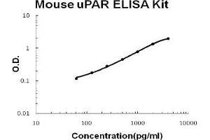 Mouse uPAR PicoKine ELISA Kit standard curve (PLAUR ELISA Kit)