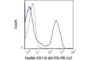 C57Bl/6 bone marrow cells were stained with 0. (CD11b Antikörper  (PE-Cy7))