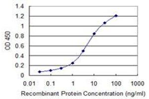 Detection limit for recombinant GST tagged ORC3L is 0.