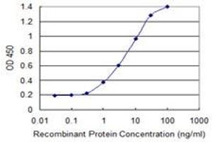 Detection limit for recombinant GST tagged APCS is 0. (APCS Antikörper  (AA 117-223))