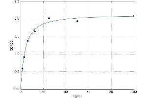 A typical standard curve