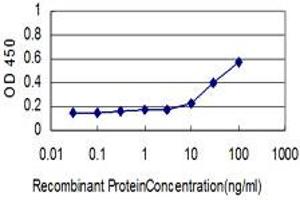 ELISA image for anti-Origin Recognition Complex Subunit 2 (ORC2) (AA 1-578) antibody (ABIN598849) (ORC2 Antikörper  (AA 1-578))