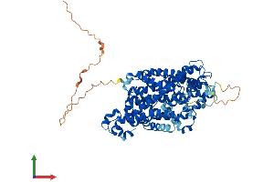 Protein Structure (PS) image for Solute Carrier Family 6 (Neurotransmitter Transporter, Dopamine), Member 3 (SLC6A3) (AA 1-620) protein (His tag) (ABIN7545909)