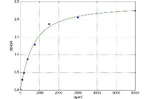 A typical standard curve