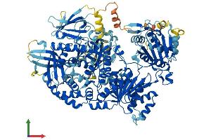 Protein Structure (PS) image for DNA Replication Helicase 2 Homolog (DNA2) (AA 1-1062) protein (His tag) (ABIN7564171)