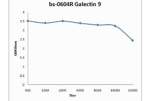 ELISA image for anti-Lectin, Galactoside-Binding, Soluble, 9 (LGALS9) (AA 101-180) antibody (ABIN670746) (Galectin 9 Antikörper  (AA 101-180))