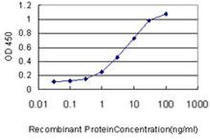 ELISA image for anti-Leukocyte Immunoglobulin-Like Receptor, Subfamily B (With TM and ITIM Domains), Member 1 (LILRB1) (AA 18-650) antibody (ABIN564718)