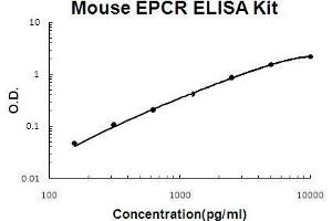 Mouse EPCR PicoKine ELISA Kit standard curve (PROCR ELISA Kit)