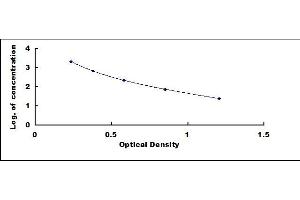 Typical standard curve