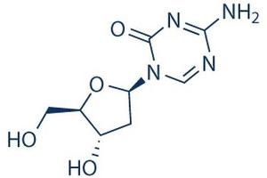 Chemical structure of Decitabine , a DNA hypomethylation agent.