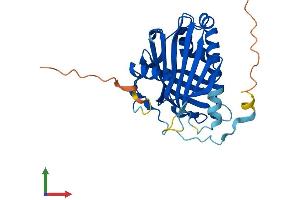AlphaFold protein structure predicition of Human Recombinant STARD10 Protein, UniprotID Q9Y365