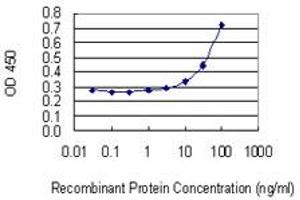 Detection limit for recombinant GST tagged PMVK is 3 ng/ml as a capture antibody. (PMVK Antikörper  (AA 1-192))