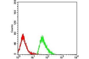 Flow Cytometry (FACS) image for anti-C-Type Lectin Domain Family 4, Member D (CLEC4D) (AA 39-215) antibody (ABIN7193347)