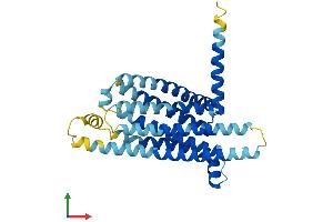 Protein Structure (PS) image for Taste Receptor, Type 2, Member 7 (TAS2R7) (AA 1-318) protein (His tag) (ABIN7544107)