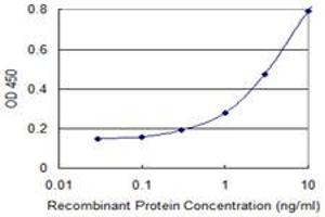 Detection limit for recombinant GST tagged FDX1 is 0. (Ferredoxin1 (FDX1) (AA 85-183) Antikörper)