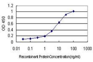 Detection limit for recombinant GST tagged BMPR1B is approximately 0.