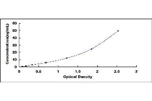 Typical standard curve (FTL ELISA Kit)